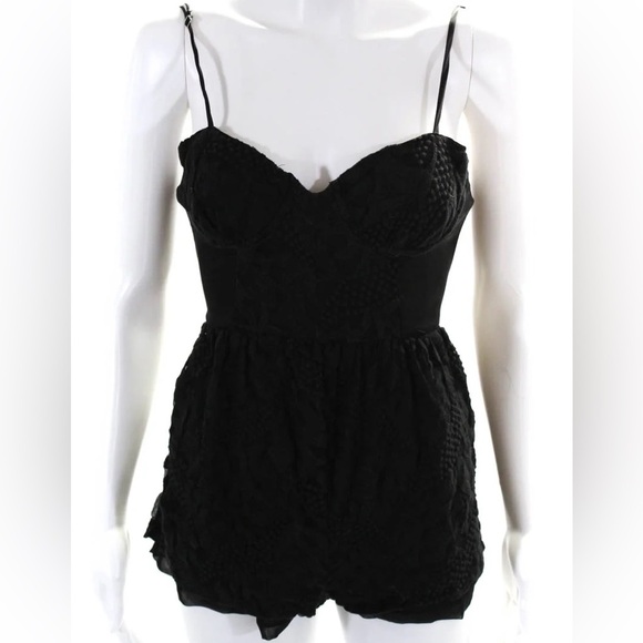 Zimmermann Black Lace Romper - Picture 12 of 16